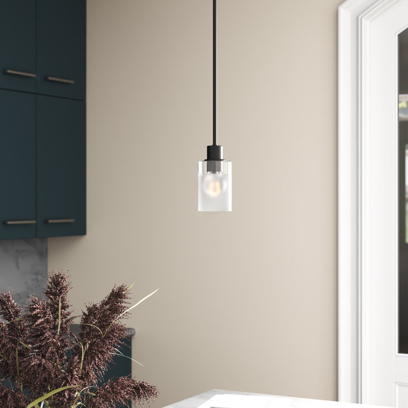 Charvic 1 - Light Single Pendant, Matte Black