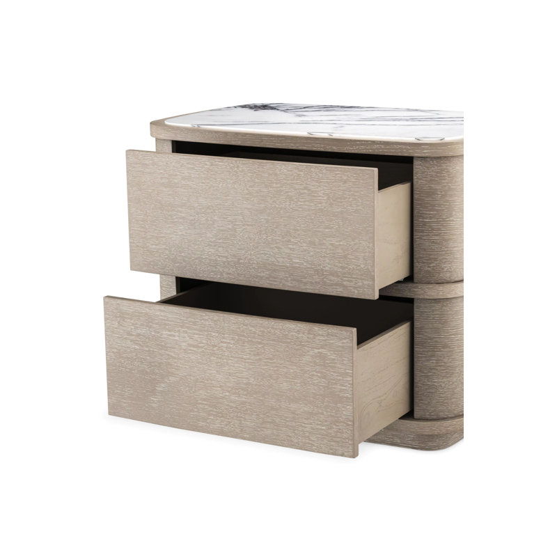 Cabana 2 - Drawer Nightstand, Brown