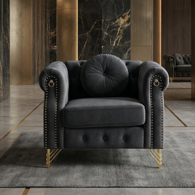 Chaise d'appoint Chesterfield