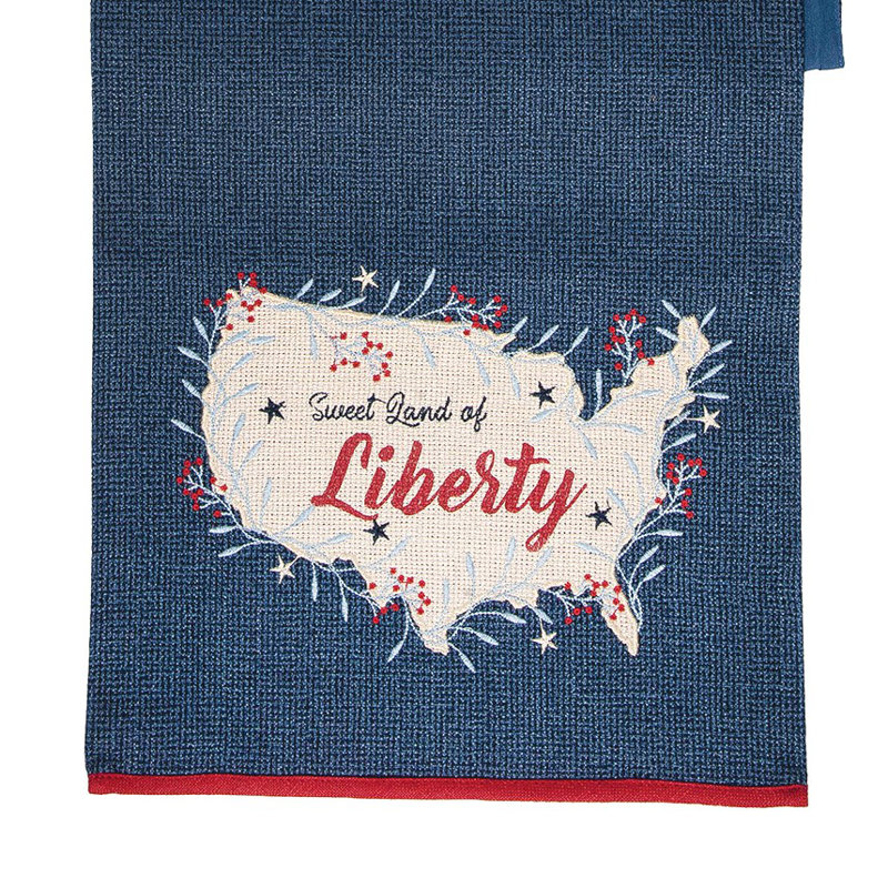 Liberty July 4Th Table Runner