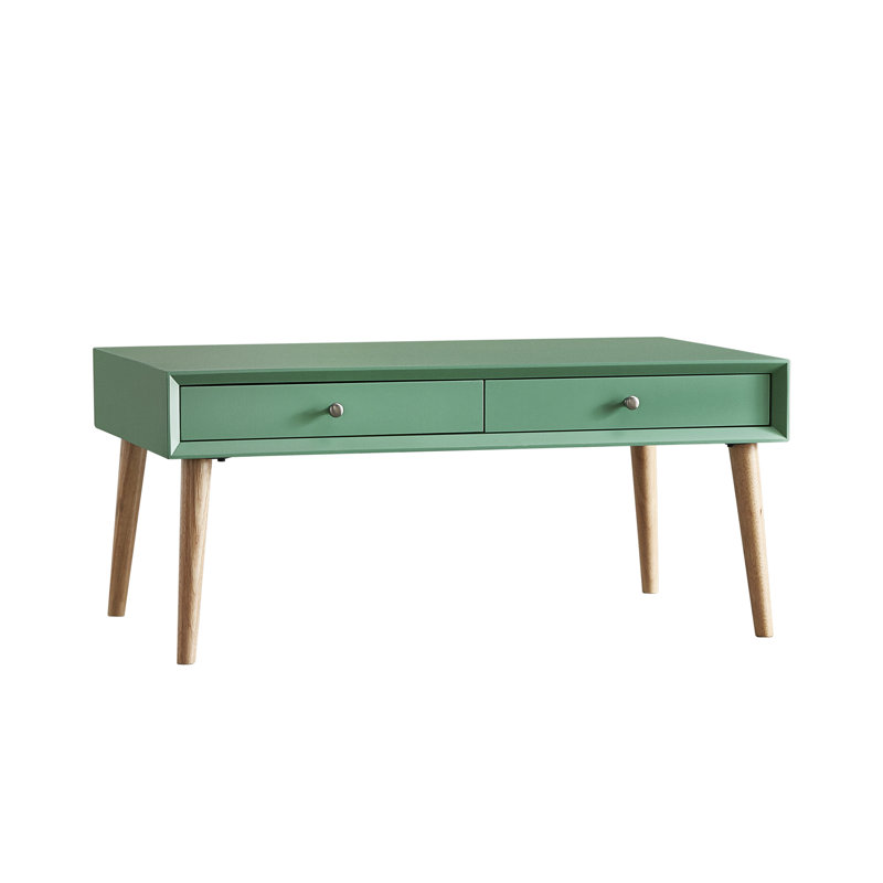 Table basse avec rangement Weare, Vert marine