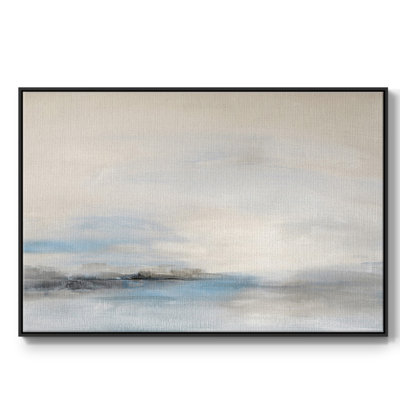 Doux distance encadrée sur toile
