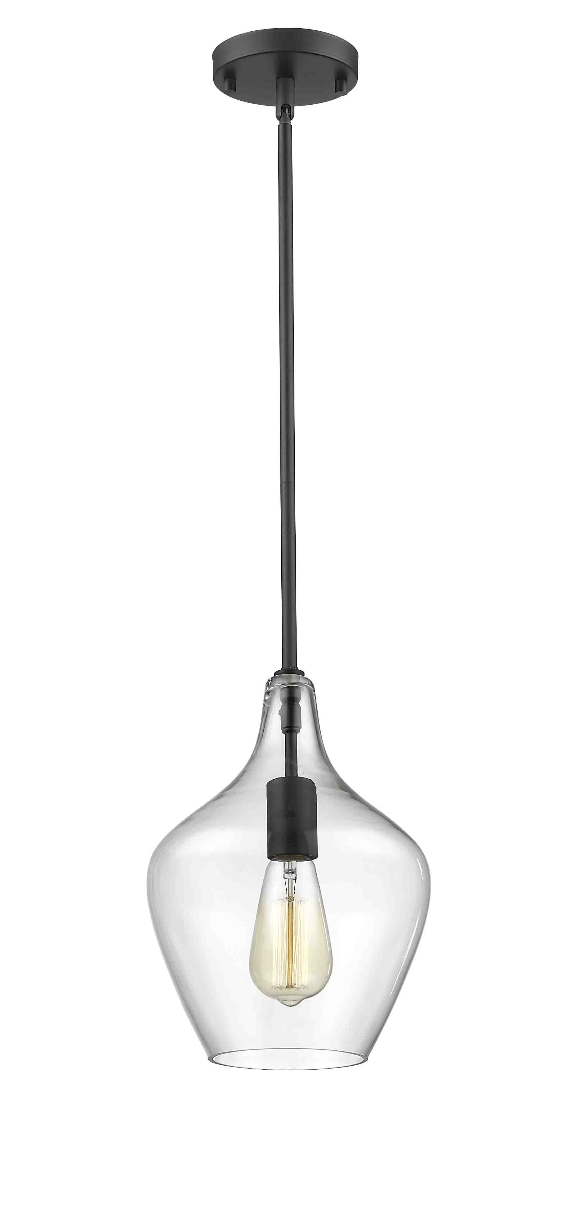 Williston Forge Bertram 1 - Light Single Pendant & Reviews 