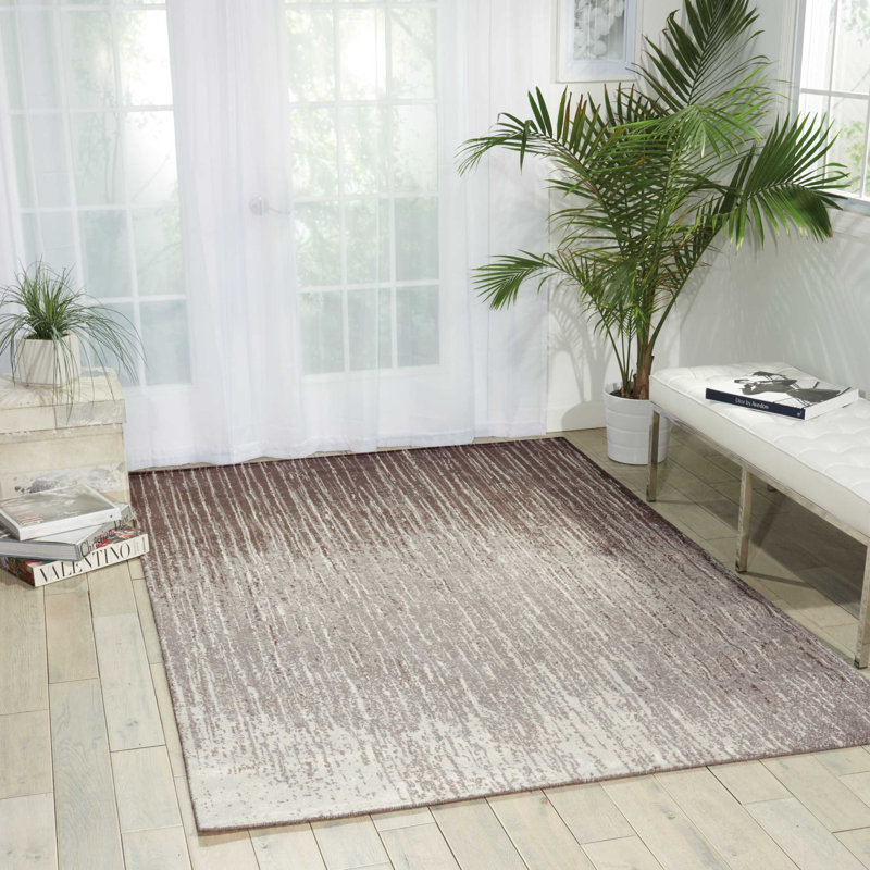 Tapis noir moderne Cannes, Rectangle 9 pi 9 po x 13 pi 9 po