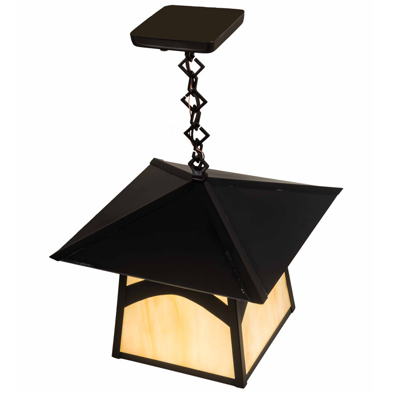 Luminaire suspendu géométrique 1 lumières lanterne Yarbro