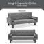 Futon avec matelas capitonné 71,6 po Ilta-729420149