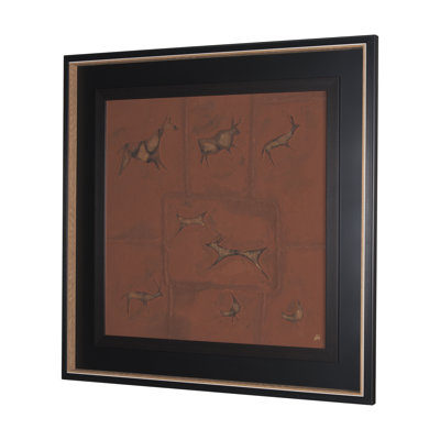 Stone Age By Studio M A Framed Art Print Matted Under Glass