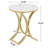 Haaris 23.62'' tall End Table Round Side Table-1247857533