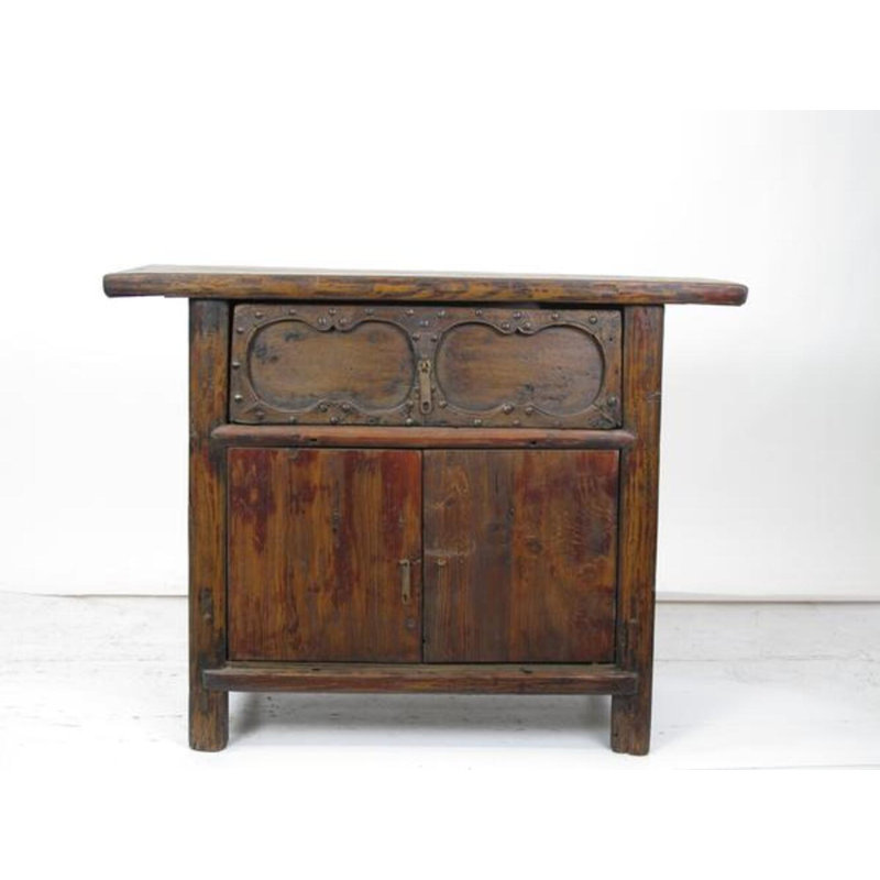 Solid Wood Accent Cabinet