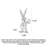 Color-Changing Trend Long-Eared Rabbit Fiberglass Sculpture Decoration Item-1031822159