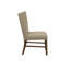 Chaise d'appoint rembourrée en cuir véritable Colyton (ensemble de 2)
