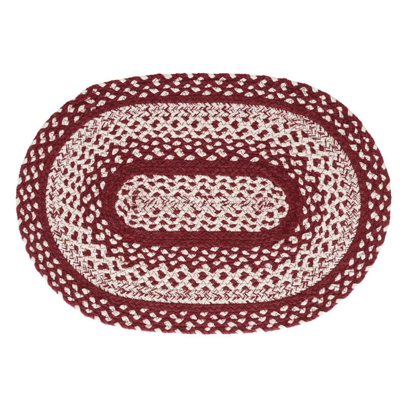 Tapis Cannyn, Rouge / Crème
