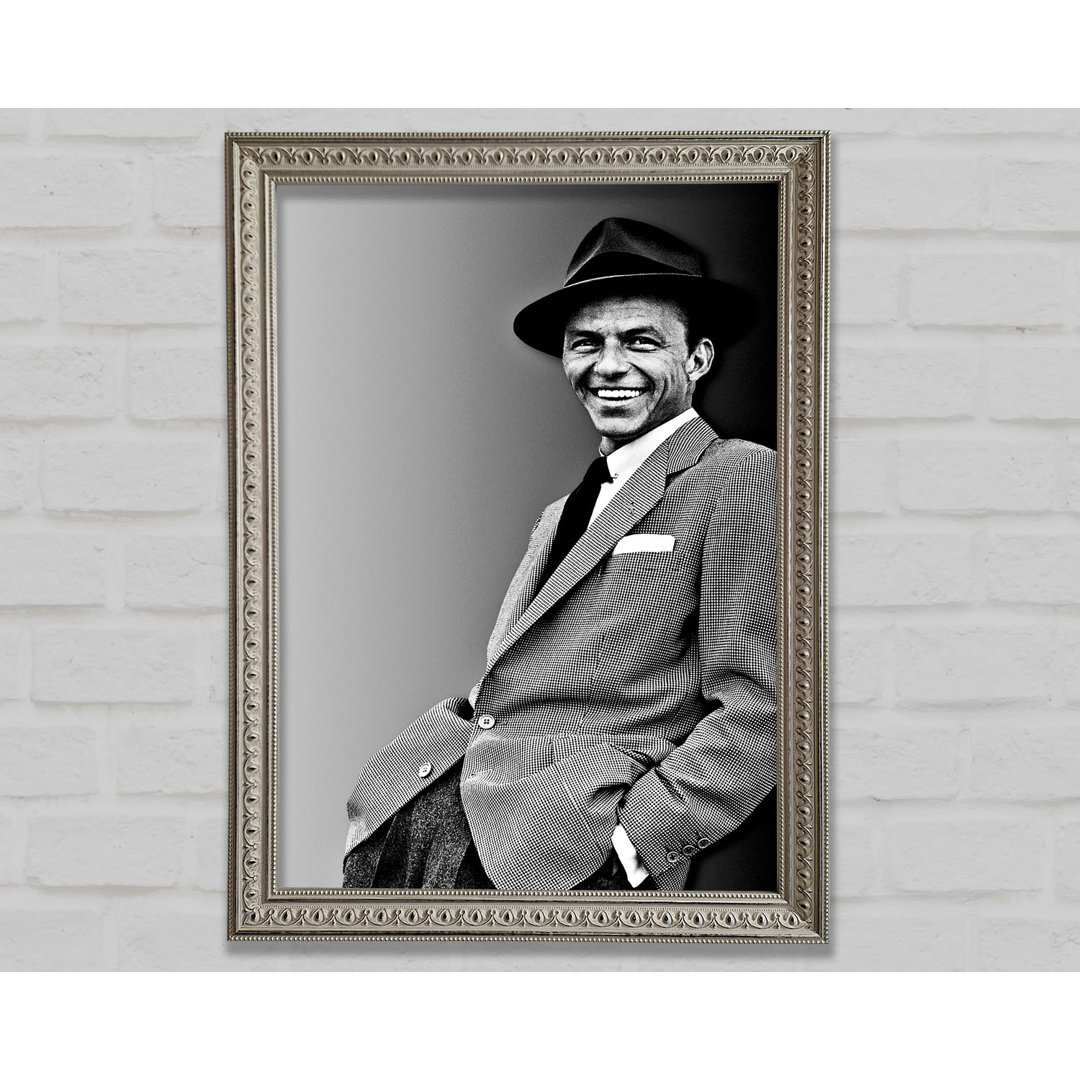 Smile von Frank Sinatra - Einzelne Bilderrahmen Kunstdrucke