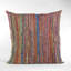 Coussin rayé rouge marin-307230479