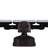 Theta 3 Light LED Outdoor Motion Sensor Adjustable Security Flood Light Bronze
