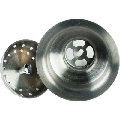 Stainless Steel 4 in. Sink Strainer