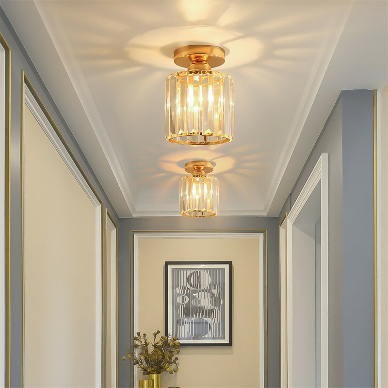 Lustre moderne en cristal