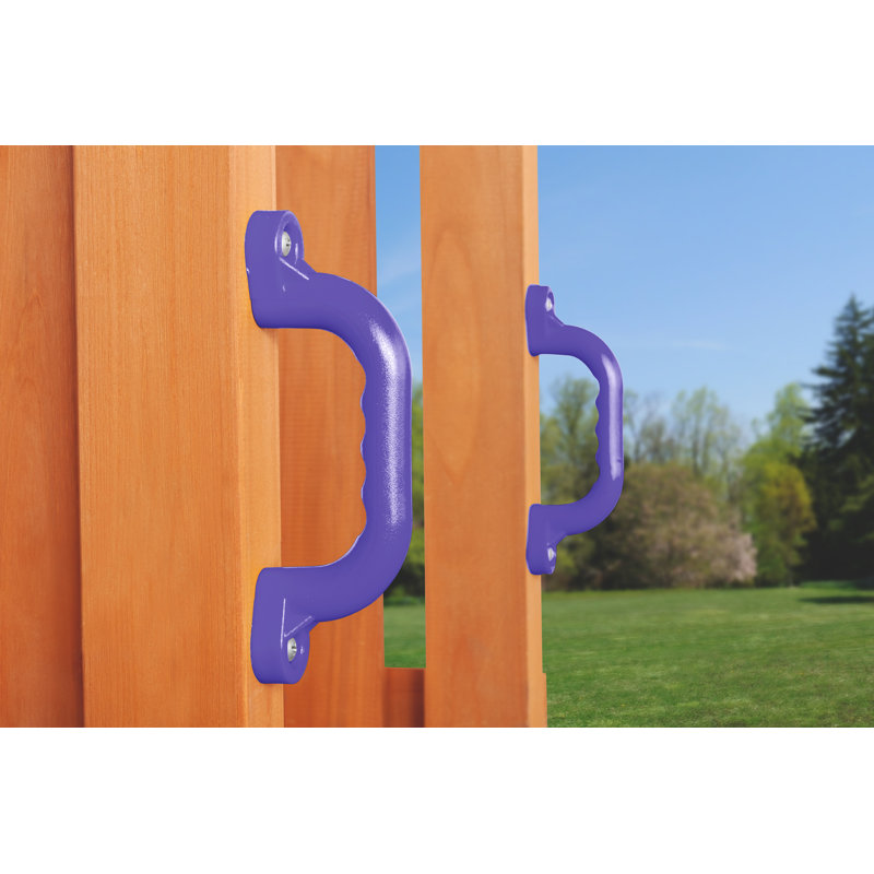 Portique Timber Valley, Mauve, Vert