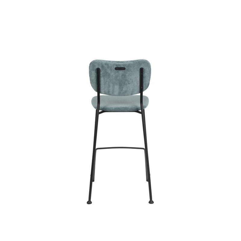 Benson Bar Stool, Gray, Counter Stool (25” Seat Height)