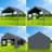 13×25Ft Portable Carport Canopy