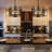 A Simple Drum Shaped Chandelier