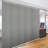 Frey 7-Panel Single Rail Panel Track Extendable 110"-153"W x 94"H, Panel width 23.5"-599432211