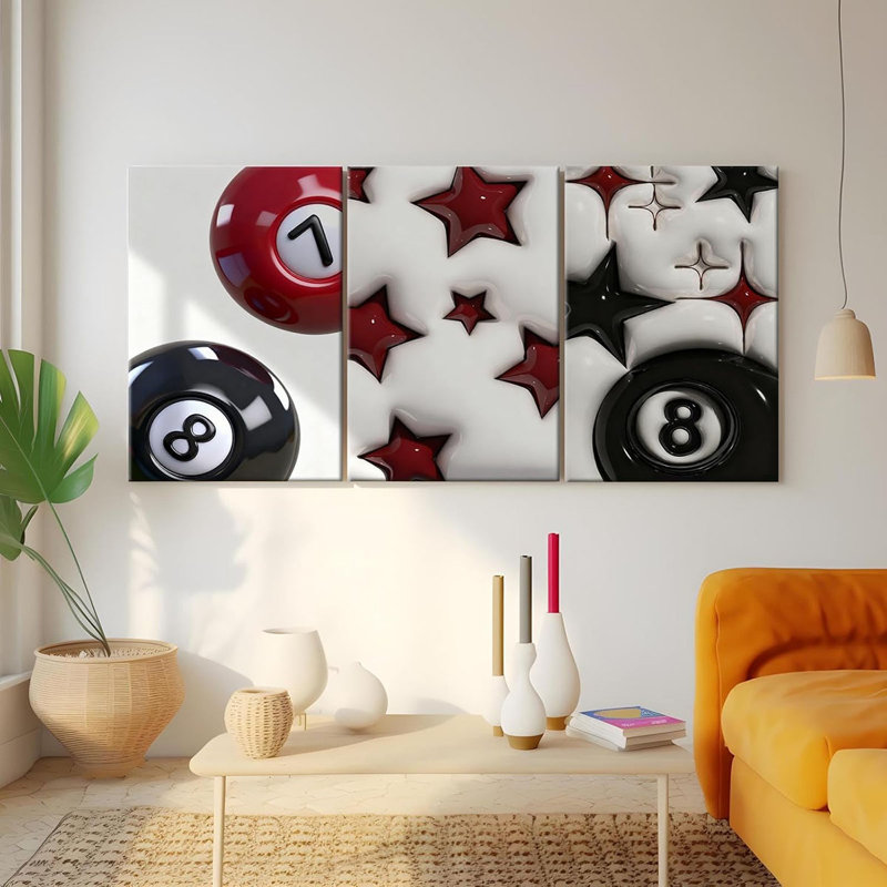 3 Piece Wrapped Canvas Set