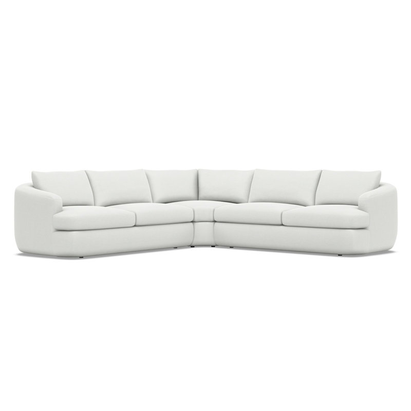 Jules Fabric 3 Pc Sectional, 5555-000