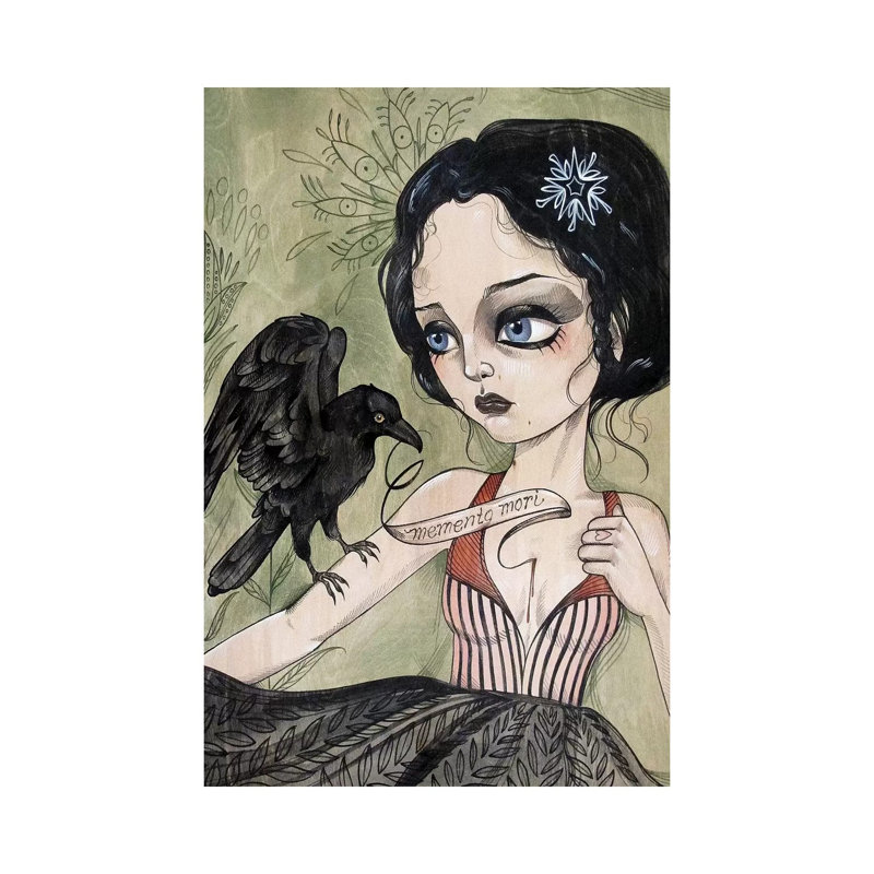 Thought by Sandi Calistro - Wrapped Canvas Print, 66.04 cm H x 45.72 cm W x 3.175 cm D