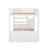 Full Size Convertible Bunk Bed With Drawers-165814353