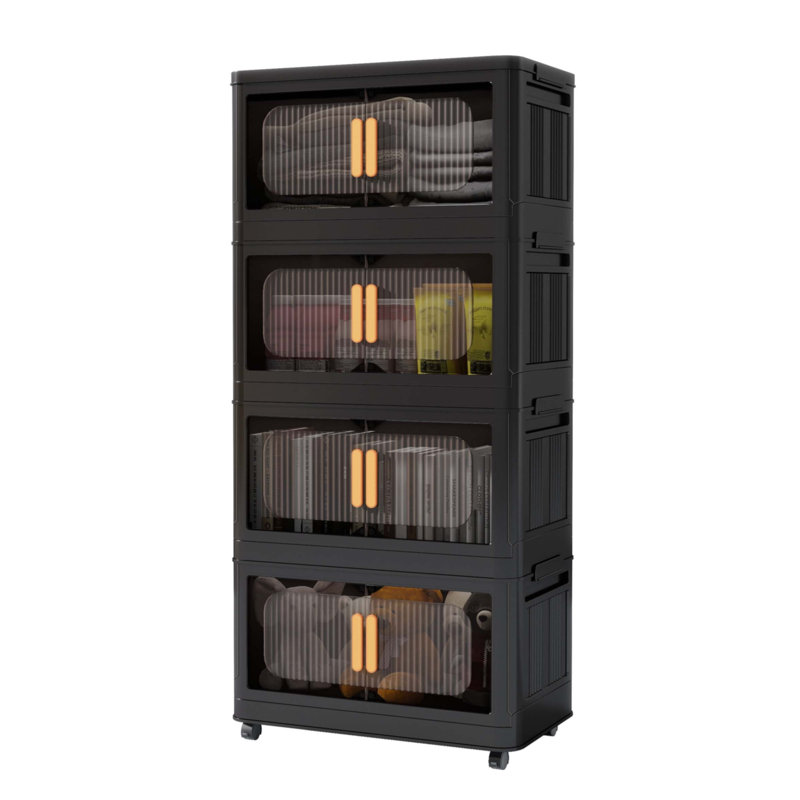 Armoire de rangement 20 po, Noir
