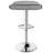 Adjustable Spin Bar Stool with Solid Wave Seat-1442324147