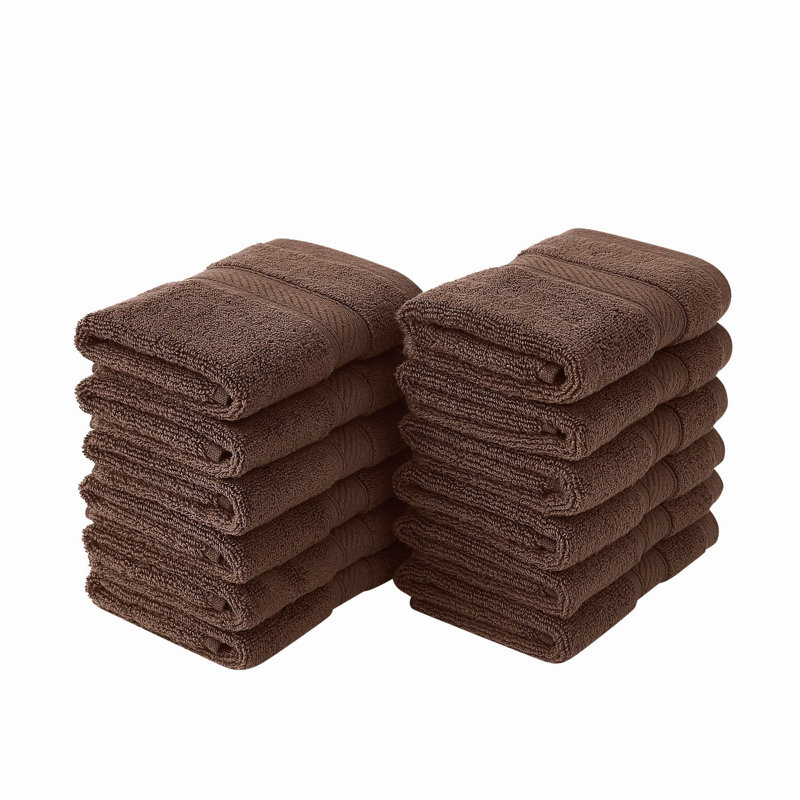  Ensembles de serviettes Regal, Brun