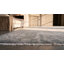 Light Washed Out Gray Color Antique Chinese Art Deco Rug