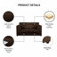 3 Seater Corduroy Sofa-1118796539
