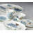 Butterfly Meadow Blue Dessert Plate Set