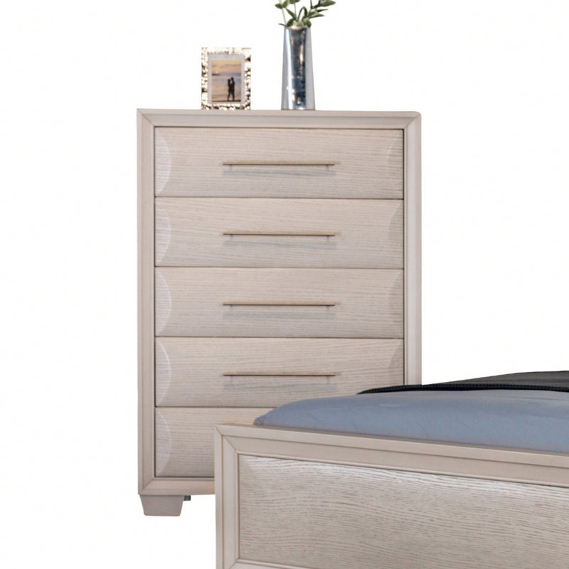 Commode avec tiroir, mobilier de chambre transitionnel