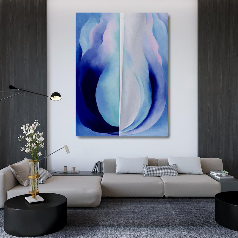 Abstraction bleue