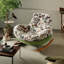 Chaise berçante simple et moderne