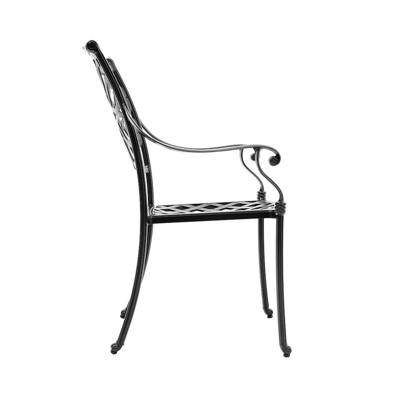 40cm H Armchair in Black