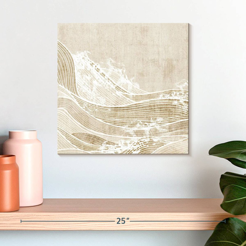 Tidal Waves I, 16" H x 16" W