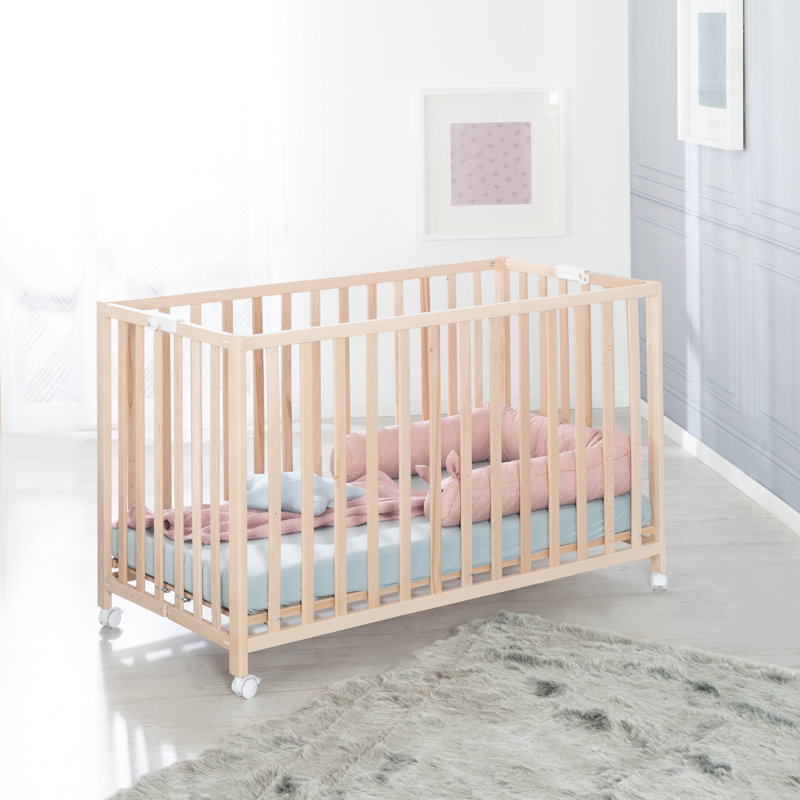 Side bed, folding bed Fold Up, Brown