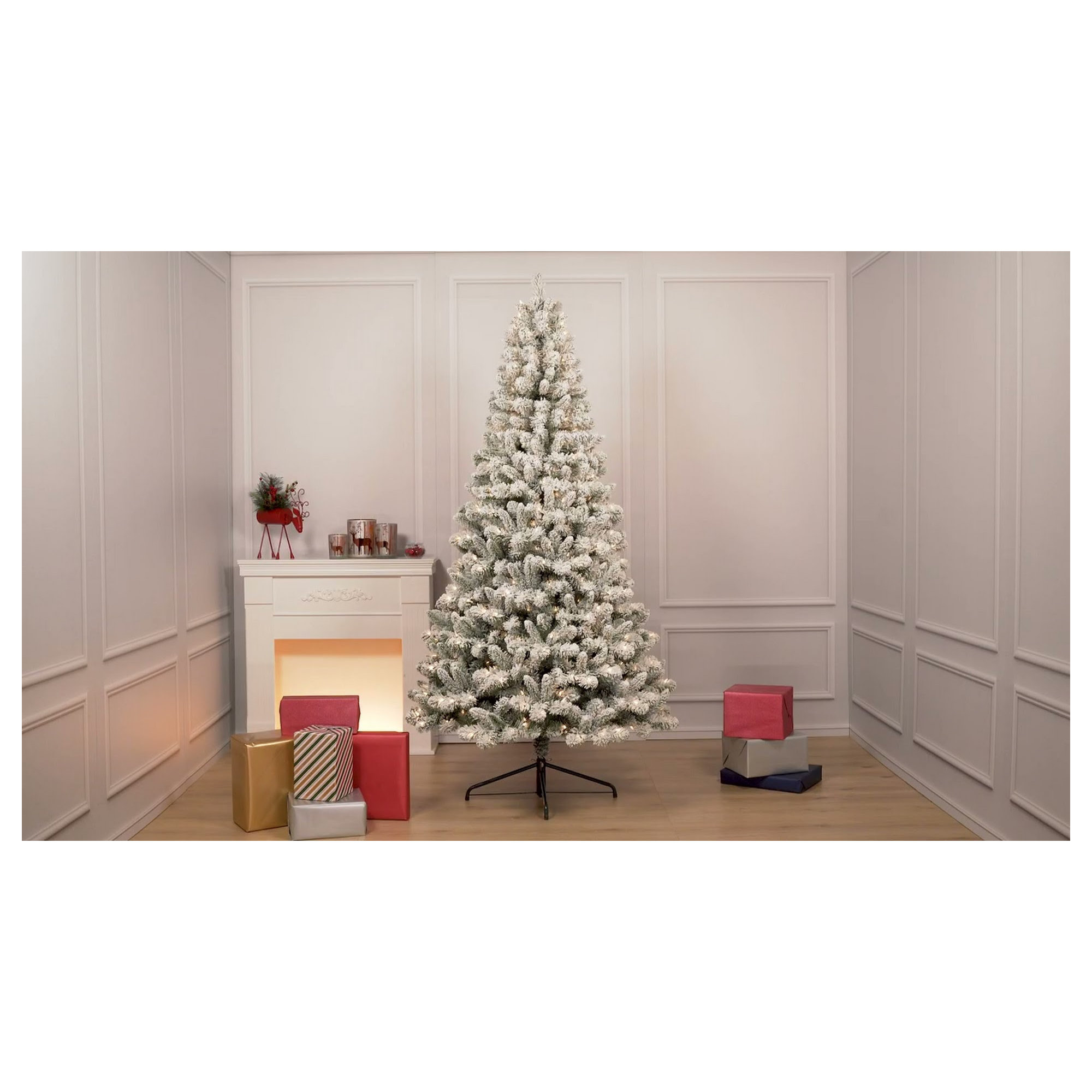 78' Lighted Artificial Pine Christmas Tree