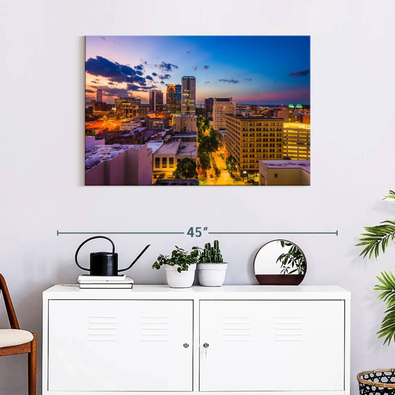 Sireci Birmingham Cityscape, 24" H x 36" W