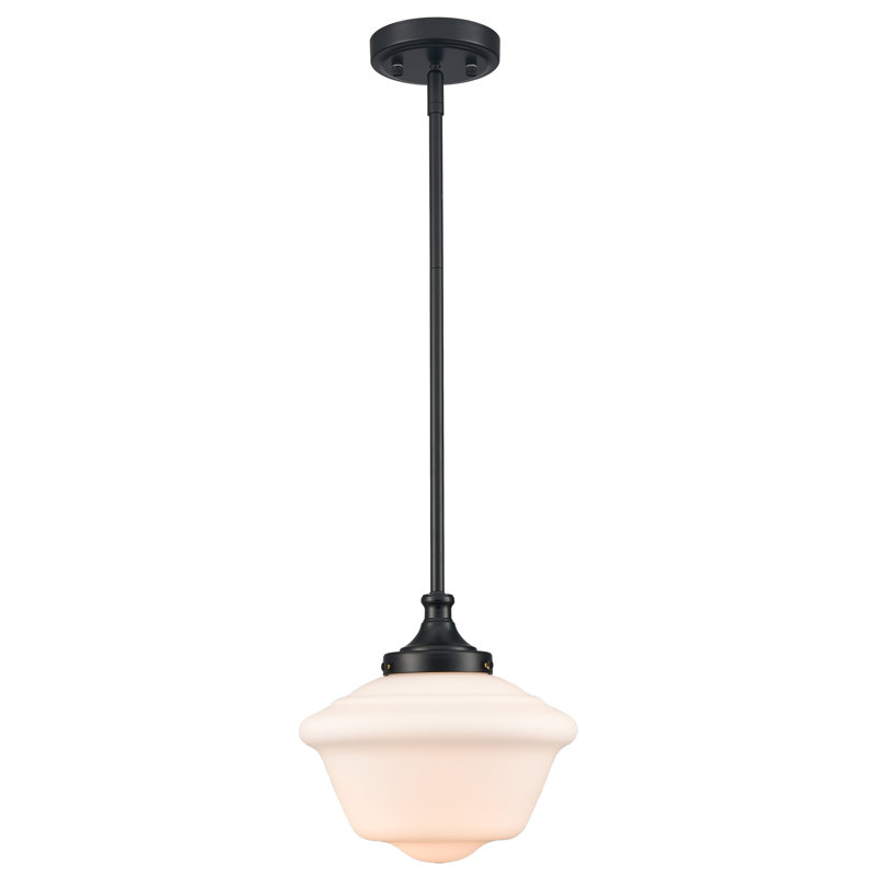 Luminaire suspendu 1 lumière, Noir