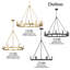 Lustre étoline Gracie Oaks-229307336-229307337