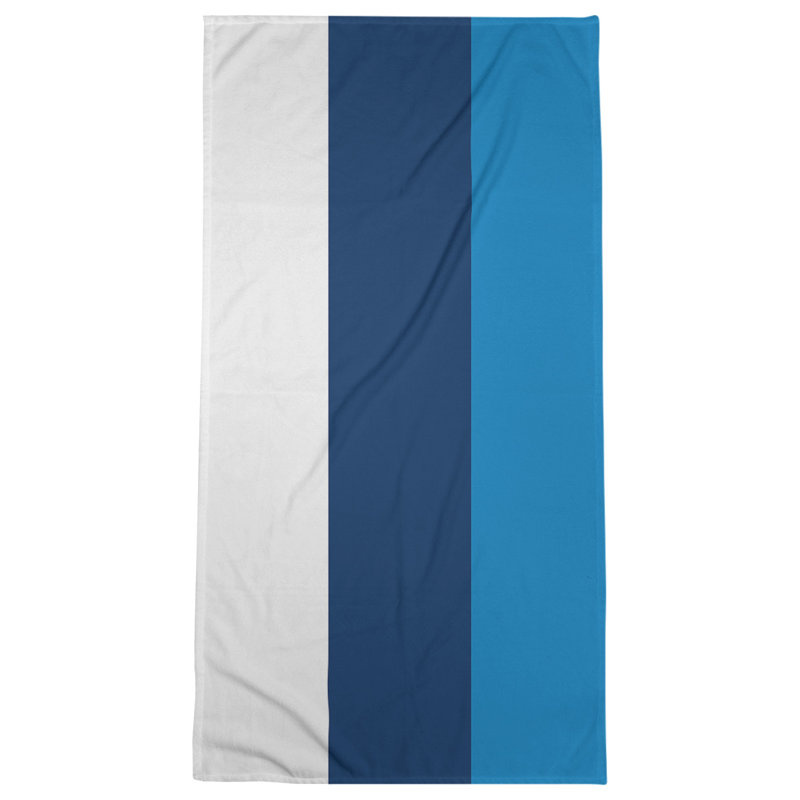 Microfiber Bath Towel, Tennessee Red Football Navy