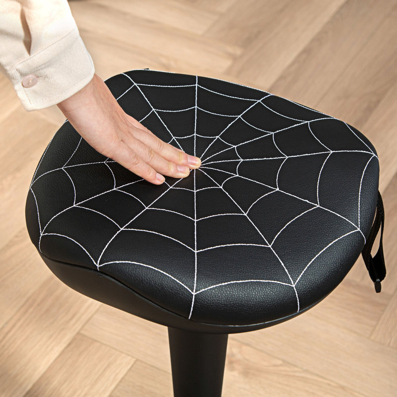 Tabouret réglable sans dossier, tabouret réglable, noir