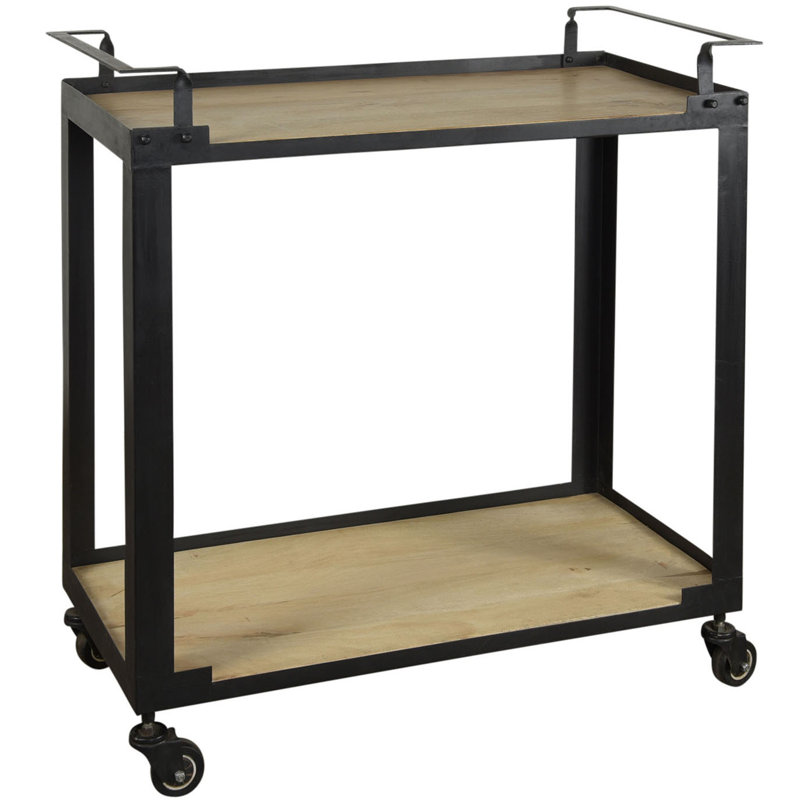 Jaidon Metal Bar Cart