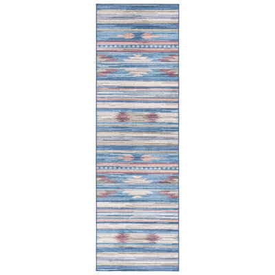 Klifton Performance Machine Washable Southwestern Rug